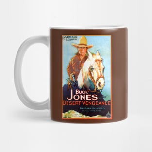 Classic Western Movie Poster - Desert Vengance Mug